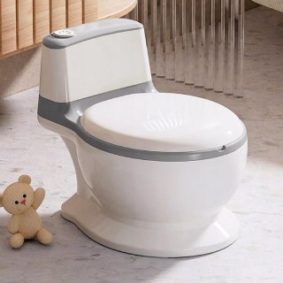 Nocnik toaleta dla Dzieci WC miękkie siedzisko wuciągany wkład dźwięki Luxma