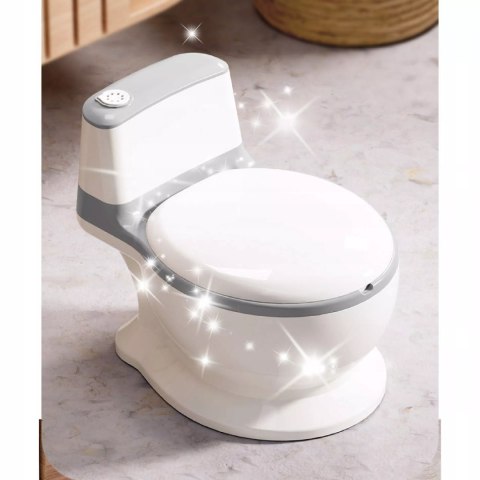 Nocnik toaleta dla Dzieci WC miękkie siedzisko wuciągany wkład dźwięki Luxma