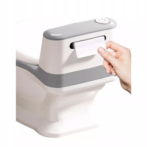 Nocnik toaleta dla Dzieci WC miękkie siedzisko wuciągany wkład dźwięki Luxma