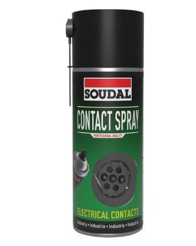 PREPARAT DO CZYSZCZENIA POŁĄCZEŃ ELEKTR. CONTACT SPRAY 400ML SOUDAL