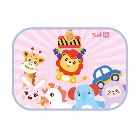 Poduszka Edukacyjna dla Niemowlaka Sensoryczna Zabawa Grzechotka Książeczka Luxma