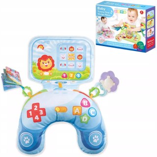 Poduszka Edukacyjna dla Niemowlaka Sensoryczna Zabawa Grzechotki Melodie Luxma