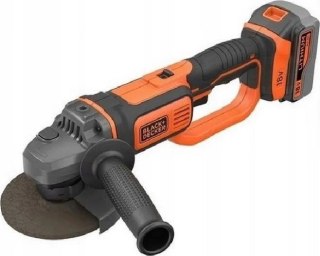 SZLIFIERKA KĄTOWA AKUMULATOROWA 125 MM 18V 1*4.0AH BLACK&DECKER