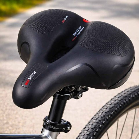 Siodełko rowerowe z pianki elastycznej z odblaskiem Kik Sp. z o. o. Sp. k.
