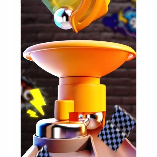 Tor Kulkowy Gra Zręcznościowa logiczna Labirynt 3D 16 Poziomów dla Dzieci Luxma