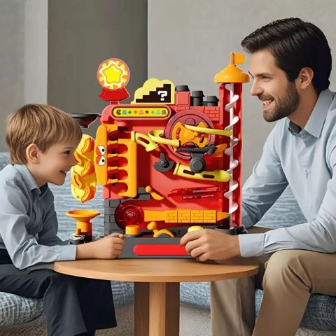 Tor Kulkowy Gra Zręcznościowa logiczna Labirynt 3D 16 Poziomów dla Dzieci Luxma