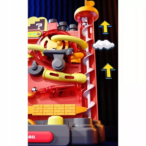 Tor Kulkowy Gra Zręcznościowa logiczna Labirynt 3D 16 Poziomów dla Dzieci Luxma