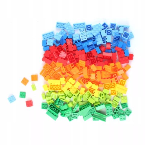 Tor Kulkowy Kulodrom Duży Labirynt Wyścigi Kulek 514 el. klocki Luxma