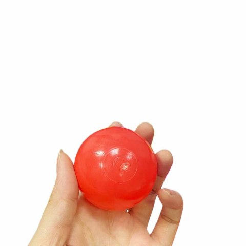 Trampolina dla dzieci ogrodowa siatka piłki koszykówka 150cm czerwona Kik Sp. z o. o. Sp. k.