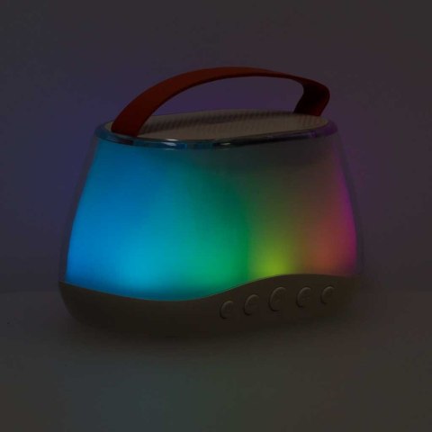 Zestaw do karaoke głośnik Bluetooth LED RGB 2 mikrofony USB Kik Sp. z o. o. Sp. k.