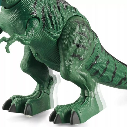 Dinozaur T-Rex Zabawka Edukacyjna Chodzi Znosi Jaja Realistyczne Dźwięki Luxma