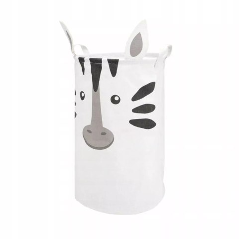 Duży kosz na zabawki ubrania bieliznę organizer pojemnik dla dzieci 60L Luxma