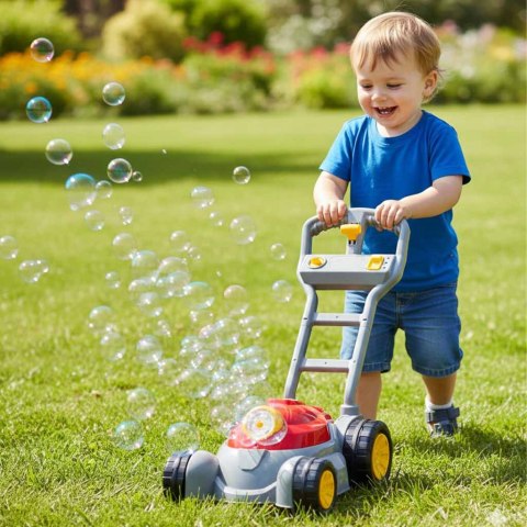 Kosiarka na bańki mydlane maszyna do baniek mydlanych płyn światło dźwięk Kik Sp. z o. o. Sp. k.