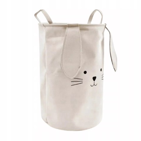 Kosz na zabawki i pranie dla dzieci zamykany Organizer 63L duży pojemnik Luxma