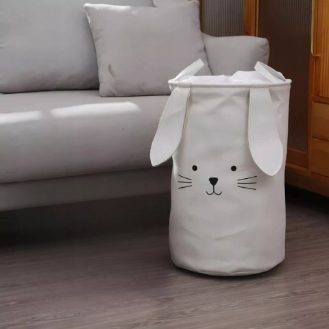 Kosz na zabawki i pranie dla dzieci zamykany Organizer 63L duży pojemnik Luxma