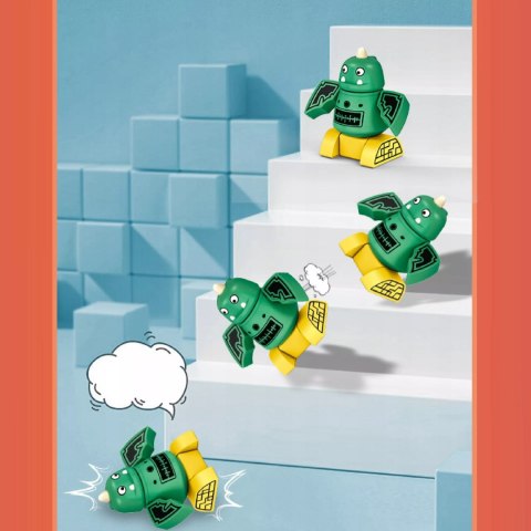 Magnetyczny Potwór Robot Figurka dla dzieci 18m+ Zabawka Edukacyjna Luxma