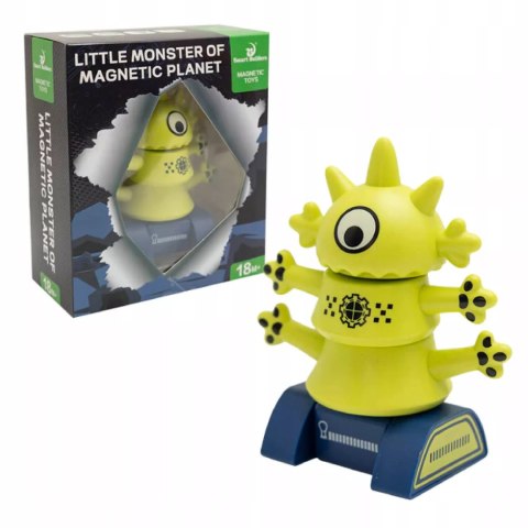 Magnetyczny Potwór Robot Figurka dla dzieci 18m+ Zabawka Edukacyjna Luxma
