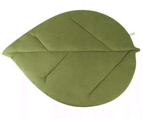 Mata edukacyjna sensoryczna interaktywna Liść z pałąkami i zabawkami 0+ Luxma