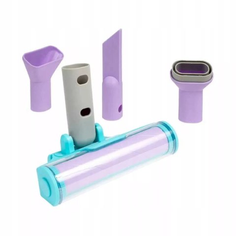 Odkurzacz dla Dzieci Pionowy + Stacja Zestaw do Sprzątania 3 Ssawki Dźwięki Luxma