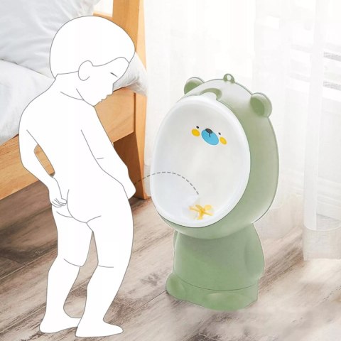 Pisuar MIŚ stojący z możliwością mocowania na ścianie nocnik do nauki Luxma