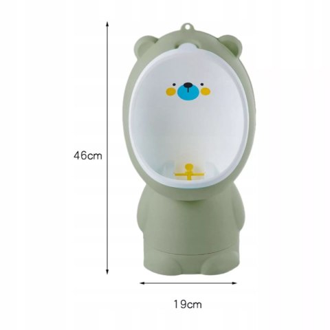 Pisuar MIŚ stojący z możliwością mocowania na ścianie nocnik do nauki Luxma