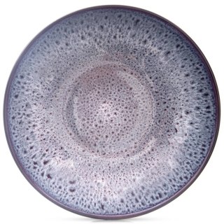 Talerz Obiadowy Głęboki Ceramiczny Fioletowy GLAZE 900 ml ORION
