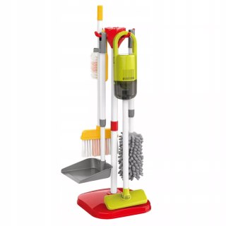Zestaw do Sprzątania Elektroniczny Odkurzacz Mop Wiaderko Akcesoria Stojak Luxma