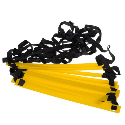 Drabinka gimnastyczna treningo do ćwiczeń 6m żółta Kik Sp. z o. o. Sp. k.