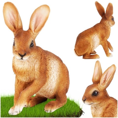 Figurka ogrodowa zając 21x11x27,5 cm