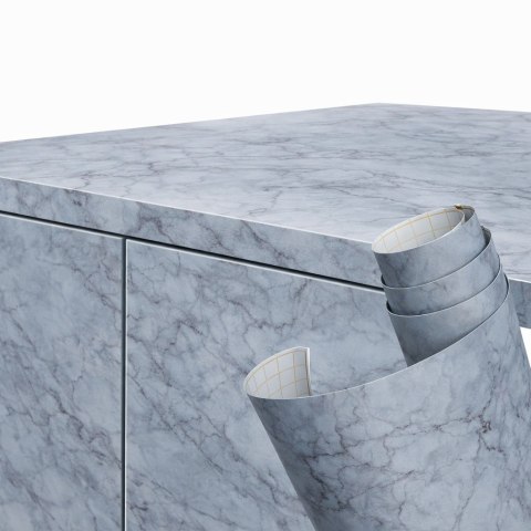 Folia rolka samoprzylepna okleina tapeta szary marmur 1,22x50m Kik Sp. z o. o. Sp. k.