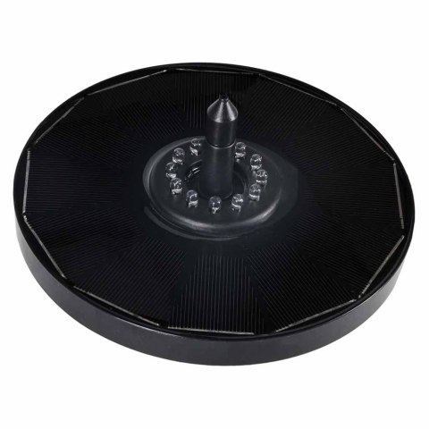 Fontanna solarna LUARO do oczka wodnego ogrodowa pompa pływająca LED RGB 16cm Kik Sp. z o. o. Sp. k.