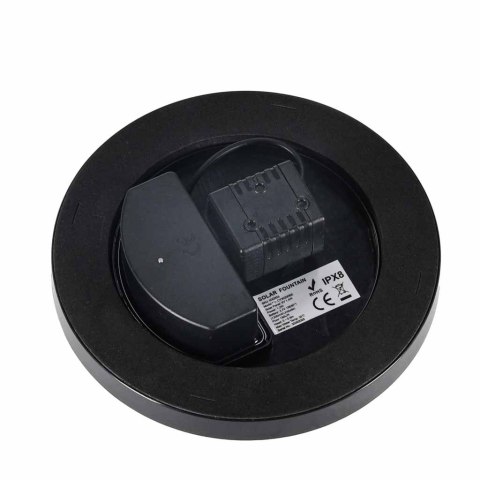 Fontanna solarna LUARO do oczka wodnego ogrodowa pompa pływająca LED RGB 16cm Kik Sp. z o. o. Sp. k.