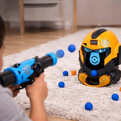 Gra zręcznościowa robot kask strzelanie do celu pistolet kulki celownik Kik Sp. z o. o. Sp. k.