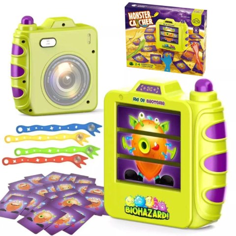 Gra zręcznościowa złap potwora dla dzieci rodzinna zabawa znajdź potwora Luxma