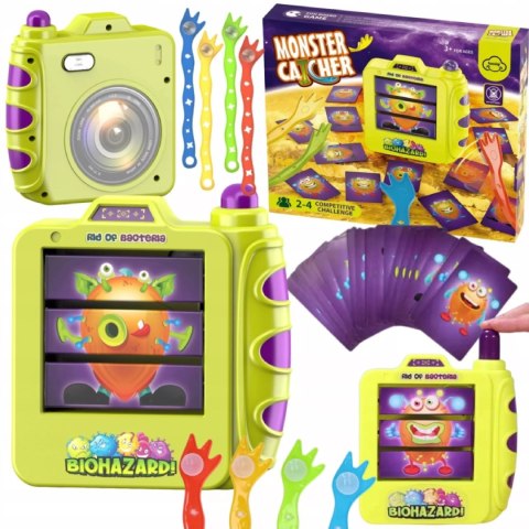 Gra zręcznościowa złap potwora dla dzieci rodzinna zabawa znajdź potwora Luxma