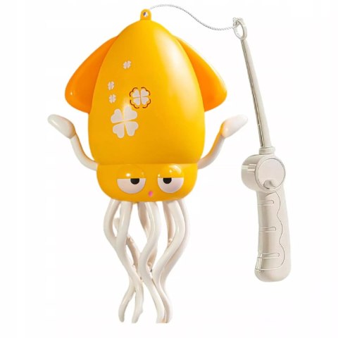 Interaktywna Ośmiornica Tańcząca USB - dla dzieci z Muzyką i LED + Wędka Luxma