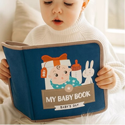 Książeczka filcowa dla dzieci odczepiane elementy rzepy Montessori tablica Luxma