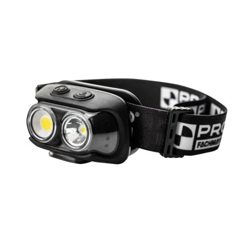 LATARKA CZOŁOWA LED Z AKU. 500LM PRO