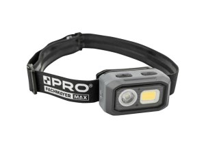 LATARKA CZOŁOWA LED Z AKU. I CZUJNIKIEM RUCHU 500LM PRO