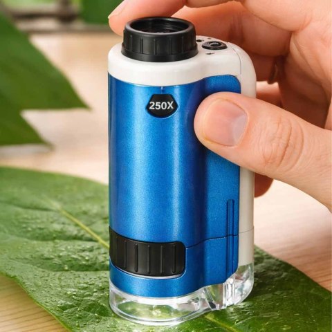 Mikroskop kieszonkowy szkolny edukacyjny naukowy mini LED Kik Sp. z o. o. Sp. k.