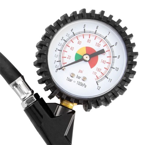 PISTOLET DO POMPOWANIA Z MANOMETREM NEO