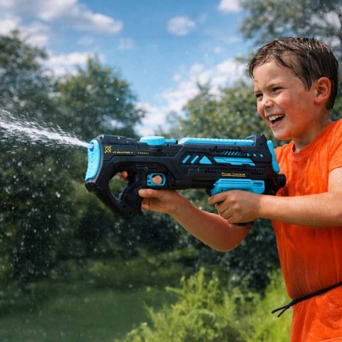 Pistolet karabin na wodę elektryczny mocny profesjonalny broń wodna dla dzieci czarny Kik Sp. z o. o. Sp. k.