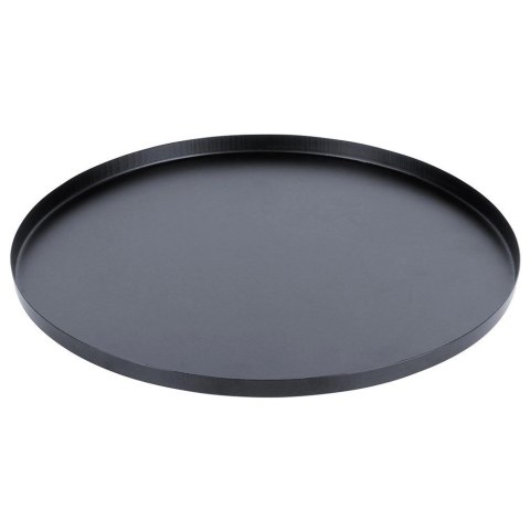 Podstawka pod Kompozycje Okrągła Metalowa 30 cm VILDE Czarna Matowa