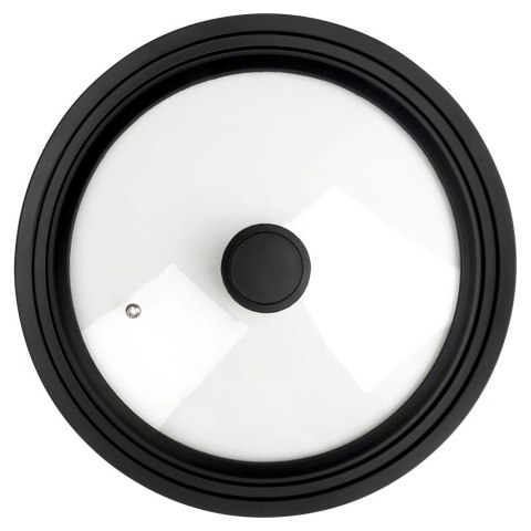 Pokrywka szklana silikonowa uniwersalna 28/30/32 cm