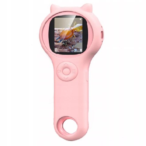 Przenośny ręczny mikroskop elektroniczny dla dzieci 500x 2'' aparat 355R Luxma