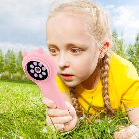 Przenośny ręczny mikroskop elektroniczny dla dzieci 500x 2'' aparat 355R Luxma