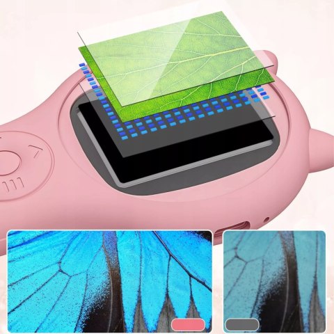 Przenośny ręczny mikroskop elektroniczny dla dzieci 500x 2'' aparat 355R Luxma