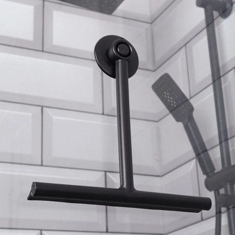 Ściągaczka do Szyb z Przyssawką 22 cm BATHROOM SOLUTIONS Czarna
