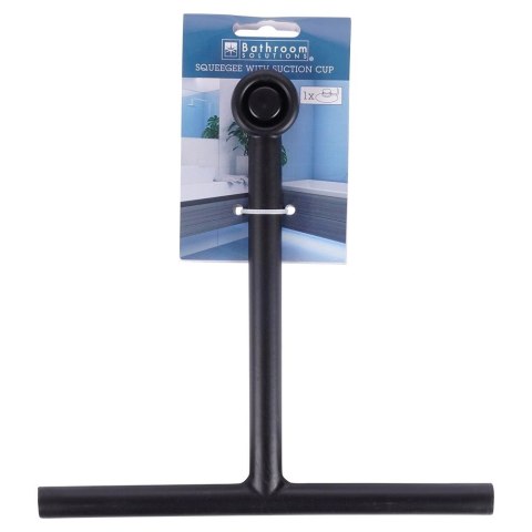 Ściągaczka do Szyb z Przyssawką 22 cm BATHROOM SOLUTIONS Czarna