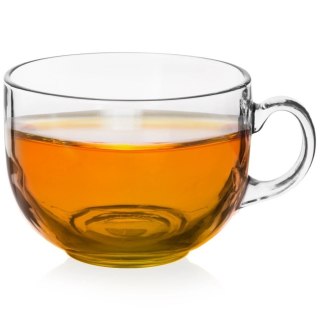 Szklanka XXL do Kawy i Herbaty Duża Pojemność z Uchem 650 ml ORION